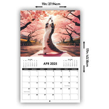 Load image into Gallery viewer, Yoga Kitten 2025 Wall Calendar