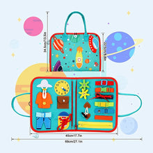 Load image into Gallery viewer, Toddler Felt Busy Board Montessori Toys