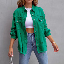 Load image into Gallery viewer, Relaxed Fit Denim Jacket
