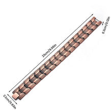 Load image into Gallery viewer, Ultrasterk magnetisk kobberarmbånd