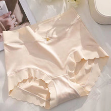 Load image into Gallery viewer, Premium Satin Antibacterial Ice Silk Moisture-absorbing Pantiess （3PCS）