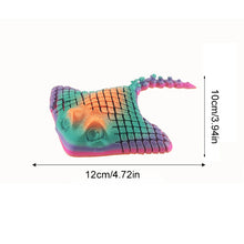 Load image into Gallery viewer, 3D Printed Manta Ray Fidget Toy