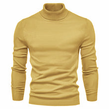 Load image into Gallery viewer, Men's Casual Solid Color Turtleneck Sweater