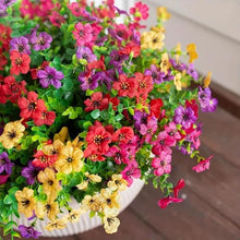Load image into Gallery viewer, Kunstblomst (12 stk/sett), UV-bestandige fargerike blomsterdekorasjoner