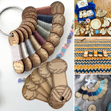 Load image into Gallery viewer, Christmas Blank Yarn Pegs