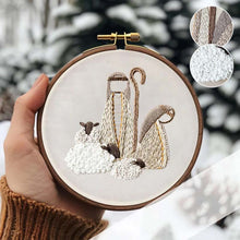 Load image into Gallery viewer, Nativity Scene Embroidery Kit