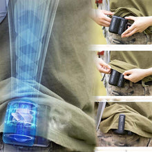 Load image into Gallery viewer, Portable Waist Clip Fan