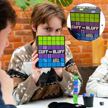 Load image into Gallery viewer, Cuff The Bluff - A Fun Bluffing Dice &amp; Card Game