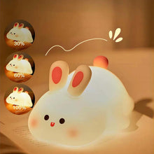 Load image into Gallery viewer, Big Face Rabbit Silicone Night Light