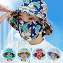 Load image into Gallery viewer, Sun Protection Mask Hat