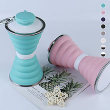 Load image into Gallery viewer, 500ML Foldable Silicone Water Bottle Cup