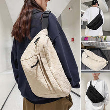 Load image into Gallery viewer, Women's Summer Fashionable Plaid Pattern Zipper Belt Bag