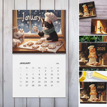 Load image into Gallery viewer, Cooking Cats Calendar 2025
