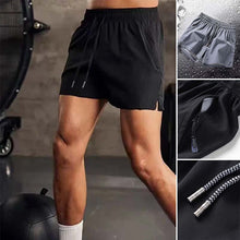Load image into Gallery viewer, Men's Plain Solid Color Drawstring Pocket Shorts