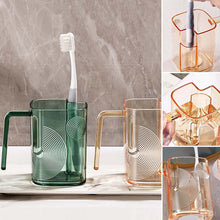 Load image into Gallery viewer, Luxury Gargle Cup with Toothbrush Slot