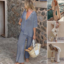 Load image into Gallery viewer, Natural Crochet Pant