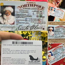 Load image into Gallery viewer, Santa's Lost Driver's License