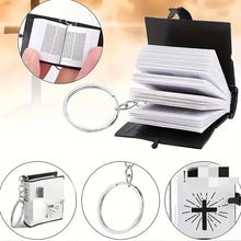 Load image into Gallery viewer, Mini Bible Cross Keychain