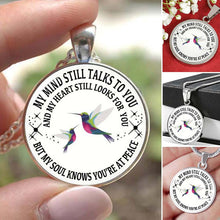 Load image into Gallery viewer, Hummingbird Memorial Necklace