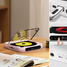 Load image into Gallery viewer, Bærbar Bluetooth-kompatibel CD-spiller