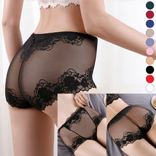Load image into Gallery viewer, Ladies Silk Lace Handmade Panties