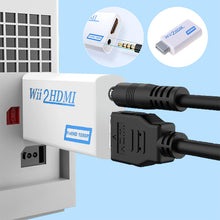 Load image into Gallery viewer, Wii to HDMI Converter Adapter