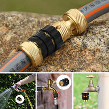 Load image into Gallery viewer, 3/4 Inch Garden Hose Quick Connector