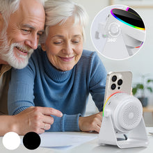 Load image into Gallery viewer, 4-in-1 360° Rotating Bluetooth Speaker Stand