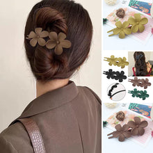 Load image into Gallery viewer, Vintage Floral Hair Clip for Women