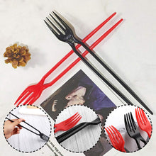 Load image into Gallery viewer, Chopsticks and Fork in ONE(50 PCS)