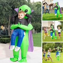Load image into Gallery viewer, Inflatable Alien Costume