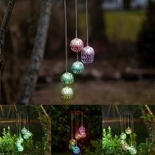 Load image into Gallery viewer, LED Solar Orb Chime