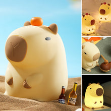 Load image into Gallery viewer, Capybara Tap Tap LED Night Lamp
