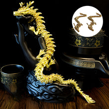 Load image into Gallery viewer, Gold Dragon with Movable Joints