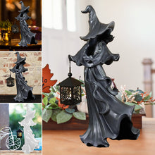 Load image into Gallery viewer, Witch With Lantern Decoration