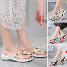 Load image into Gallery viewer, Women's Arch Support Soft Cushion Flip Flops Thong Sandals