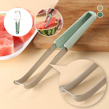 Load image into Gallery viewer, 3-in-1 Watermelon Fork Slicer Cutter