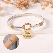 Load image into Gallery viewer, To My Bonus Daughter Two-Tone Bracelet