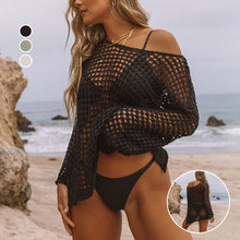 Load image into Gallery viewer, Women's Crochet Hollow Out Cover Up