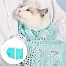 Load image into Gallery viewer, Multi-Functional Cat Grooming &amp; Bathing Mesh Bag