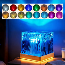 Load image into Gallery viewer, Flame Northern Lights Rotating Mood Light