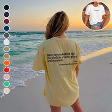 Load image into Gallery viewer, "You are Enough" T-skjorte