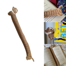 Load image into Gallery viewer, Crochet Dachshund Bookmark