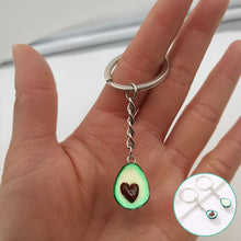 Load image into Gallery viewer, Avocado Friendship Keychain