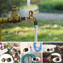 Load image into Gallery viewer, 3/4 Inch Garden Hose Quick Connector