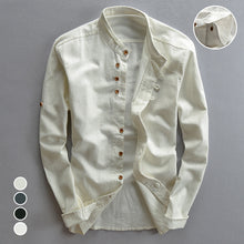 Load image into Gallery viewer, Men's Casual Linen Shirt