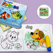 Load image into Gallery viewer, Water Painting Color Changing Cloth Book