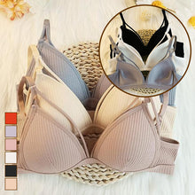 Load image into Gallery viewer, Women's Plain Cut Out Wireless Bra