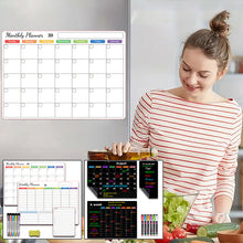 Load image into Gallery viewer, Magnetic Erasable Calendar Set