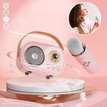 Load image into Gallery viewer, Mini Karaoke Machine With Wireless Microphone